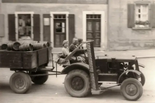 Historische Aufnahme der Brennerei Rabenstein 5